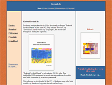 Tablet Screenshot of kiswahili.dk